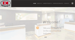 Desktop Screenshot of di-construction.com